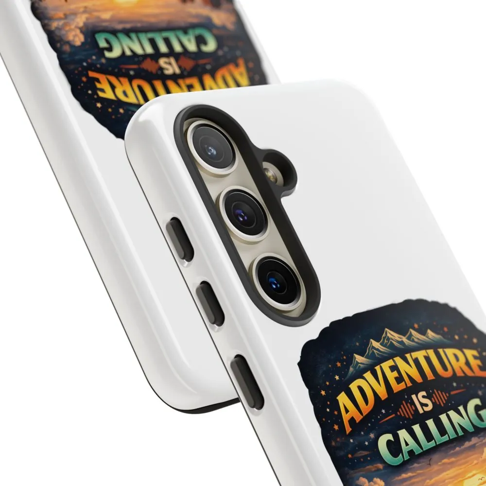 Phone Case — "Adventure Is Calling" (Design Scenic-Line)