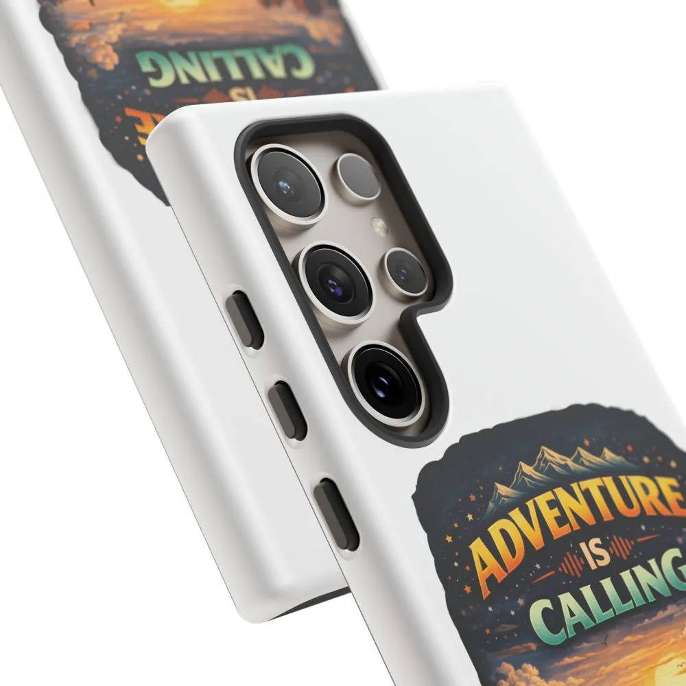 Phone Case — "Adventure Is Calling" (Design Scenic-Line)