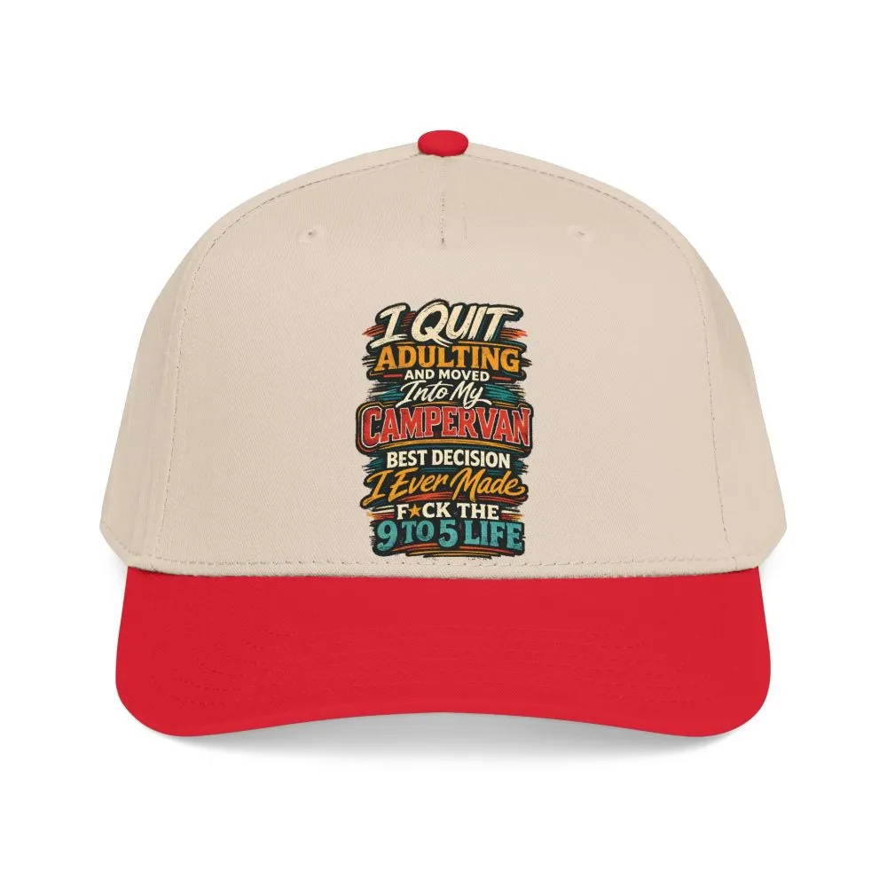 Baseball Cap - "I Quit Adulting" Design F**K-Line