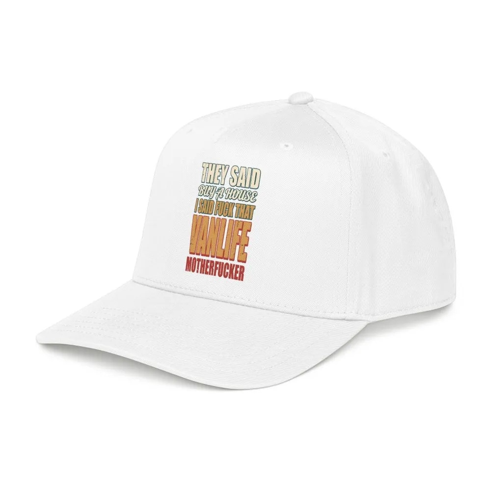 10417603533490429894_2048.jpeg Baseball Cap - "They Said Buy A House" Design F**K-Line