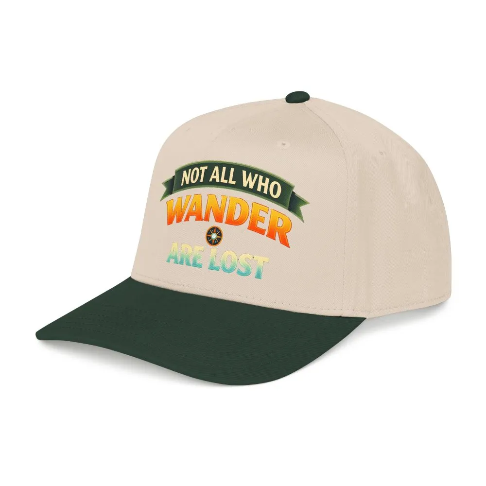 10435121815327718809_2048.jpeg Baseball Cap - "Not All Who Wander Are Lost" Design Scenic-Line