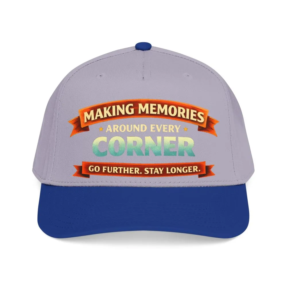 Baseball Cap - "Making Memories Around Every Corner" Design Scenic-Line