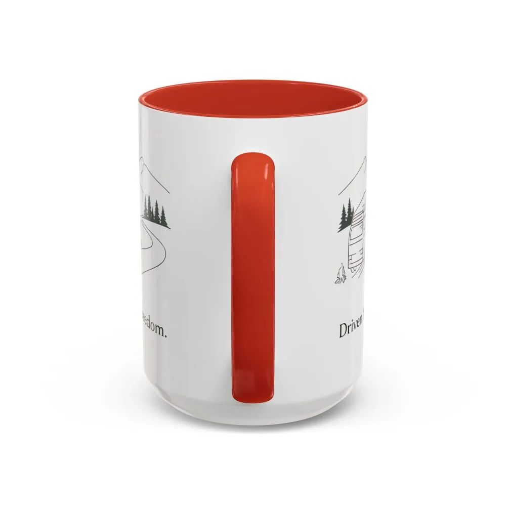 10460417896650746815_2048.jpeg Accent Coffee Mug (11, 15oz) — "Driven By Freedom" Design Minimal-Line
