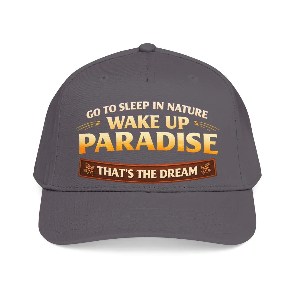 10501795030465838116_2048.jpeg Baseball Cap - "Go sleep Nature-Wake Up Paradise" Design Scenic-Line