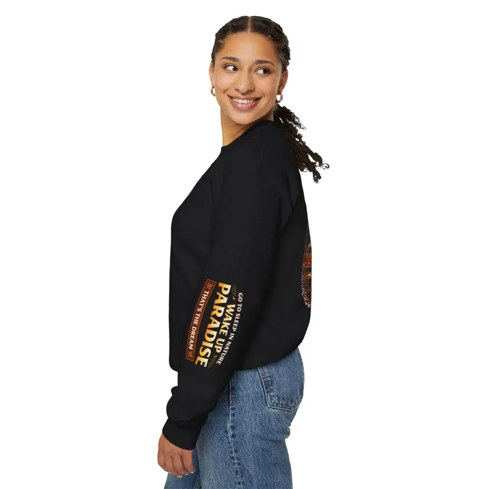10504070515762144510_2048.jpeg Unisex Heavy Blend™ Crewneck Sweatshirt — "Go To Sleep Nature " Design Scenic-Line
