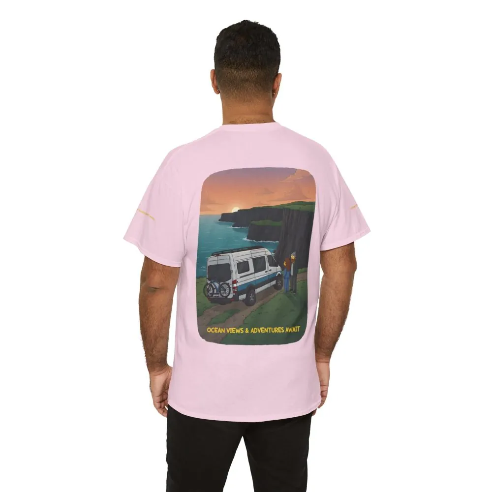 10504365935172106629_2048.jpeg Unisex Heavy Cotton Tee — "Ocean Views-Adventures Awaits" Design Sitcom-Line