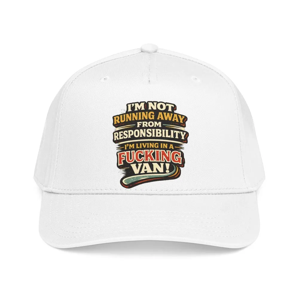 10539801004715803910_2048.jpeg Baseball Cap - "I`m Not running Away" Design F**K-Line