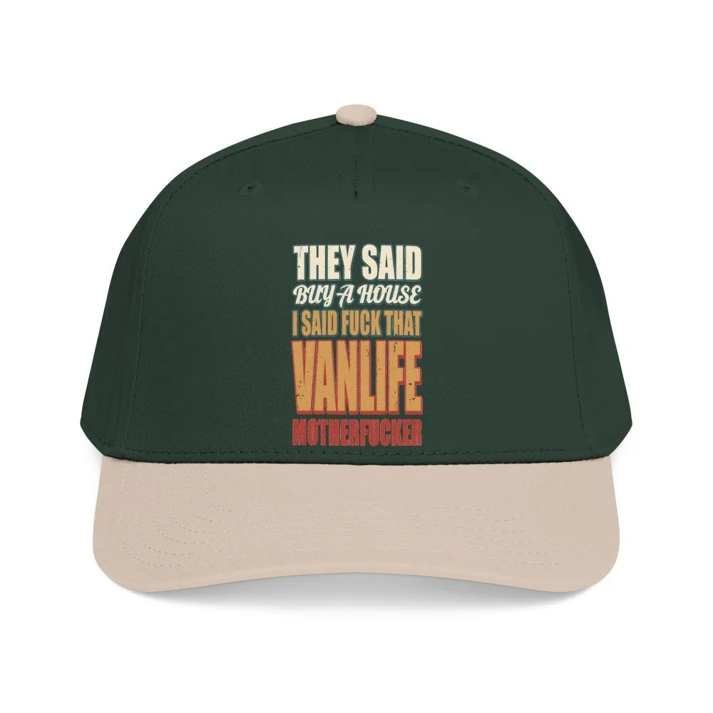 1054391289677458682_2048.jpeg Baseball Cap - "They Said Buy A House" Design F**K-Line