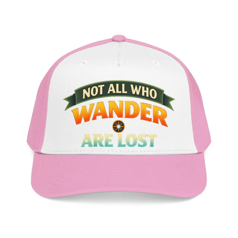 10546289451372294572_2048.jpeg Baseball Cap - "Not All Who Wander Are Lost" Design Scenic-Line