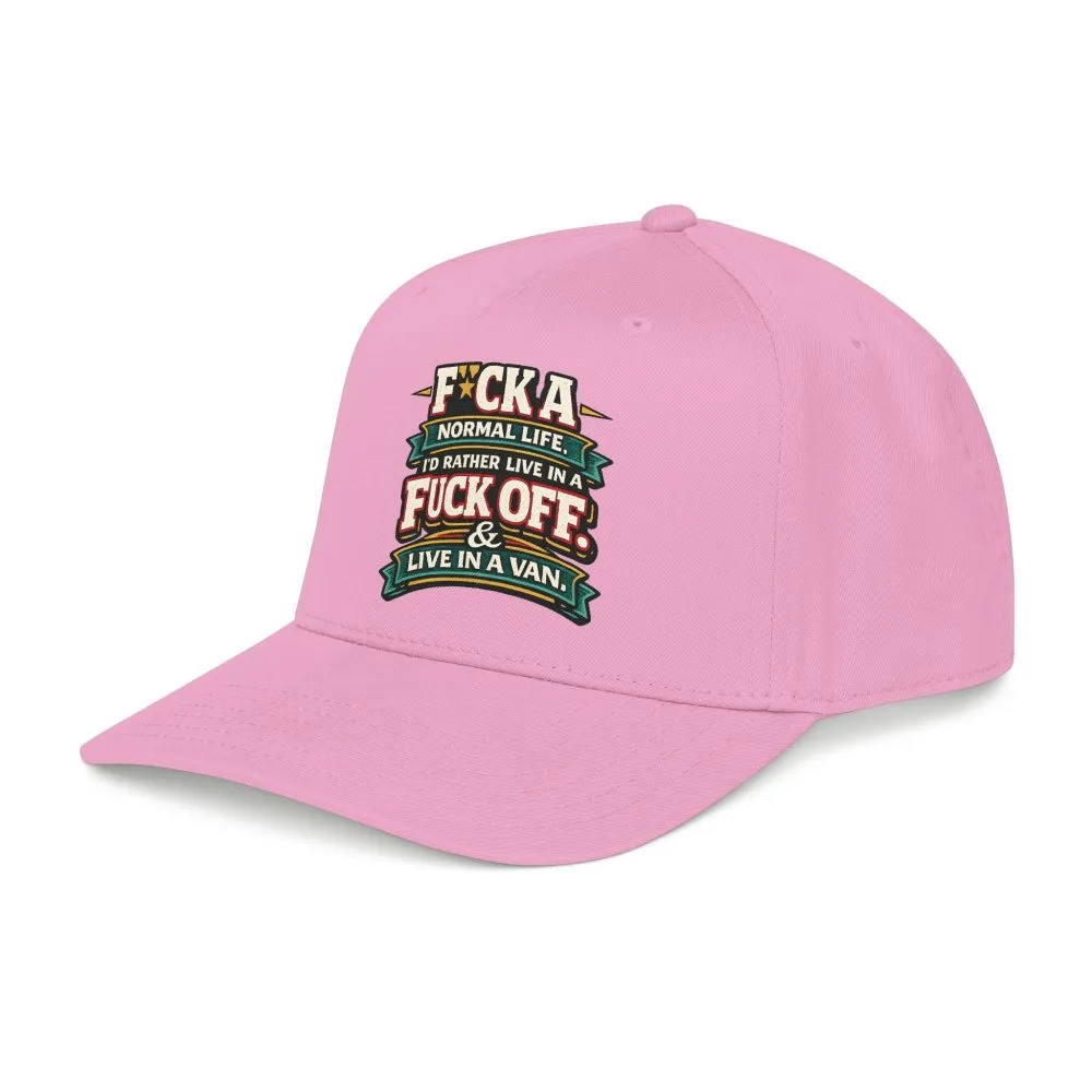 10570441655343051584_2048.jpeg Baseball Cap - "Fuck A Normal Life" Design F**K-Line