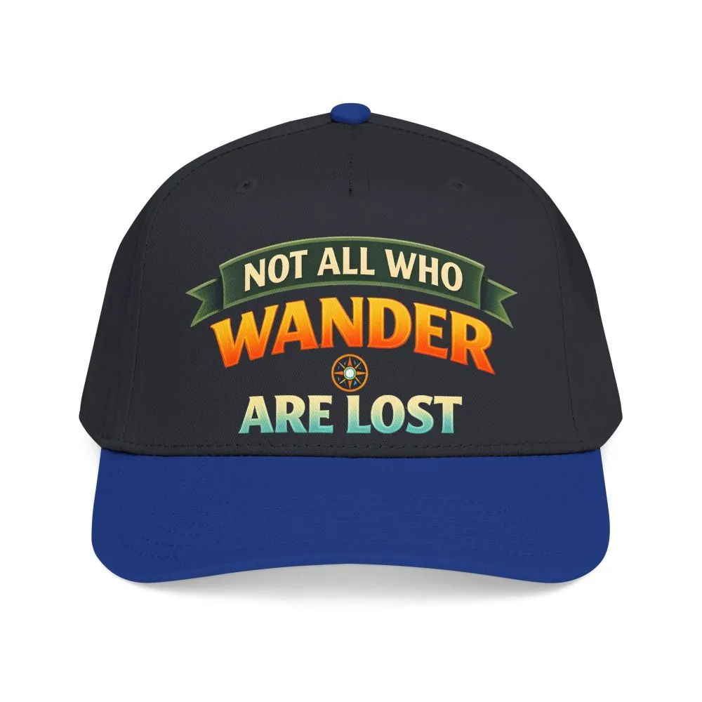 10592133860137802259_2048.jpeg Baseball Cap - "Not All Who Wander Are Lost" Design Scenic-Line