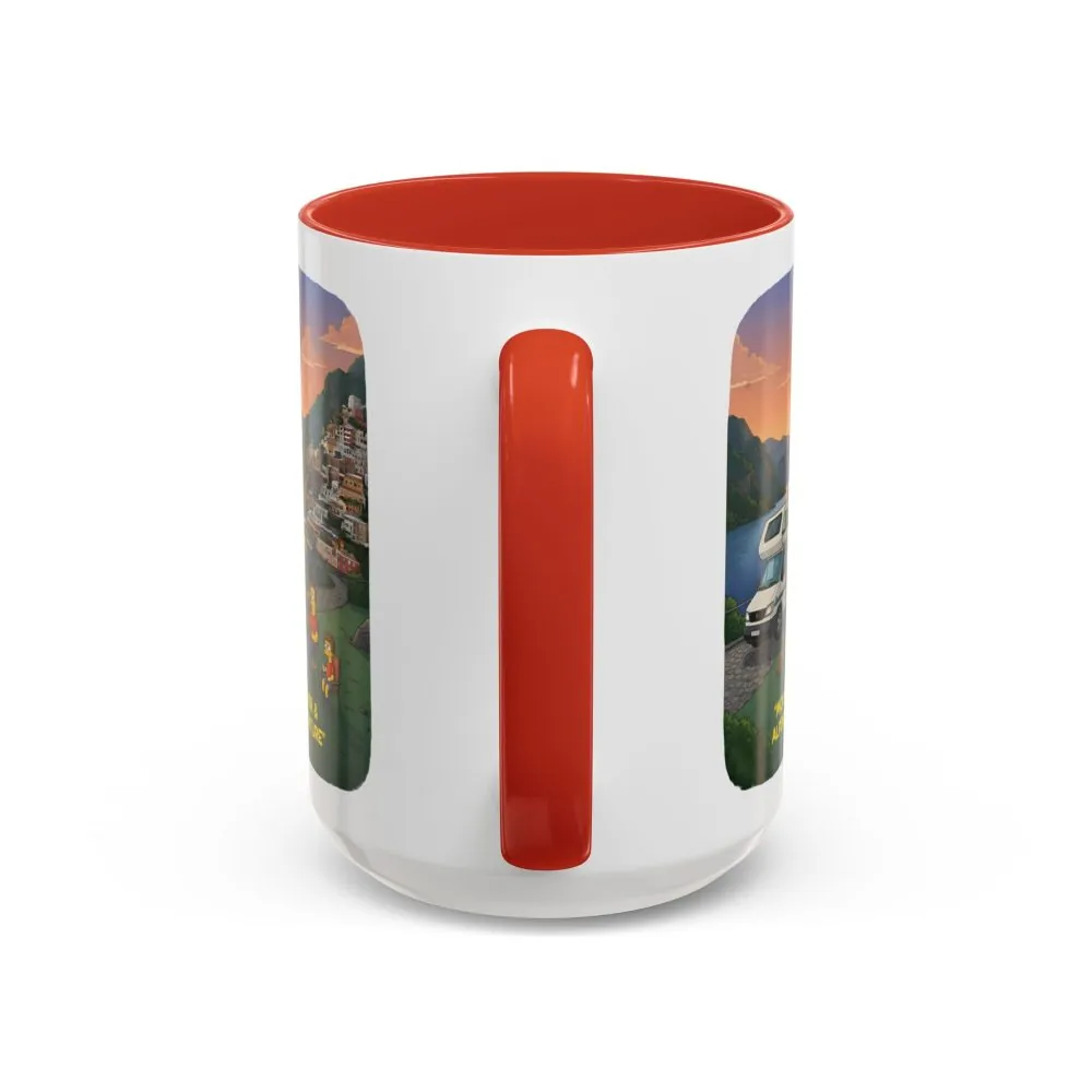 10605098911402983288_2048.jpeg Accent Coffee Mug (11, 15oz) — "Mountain Air-Alpine Adventure" Design Sitcom-Line