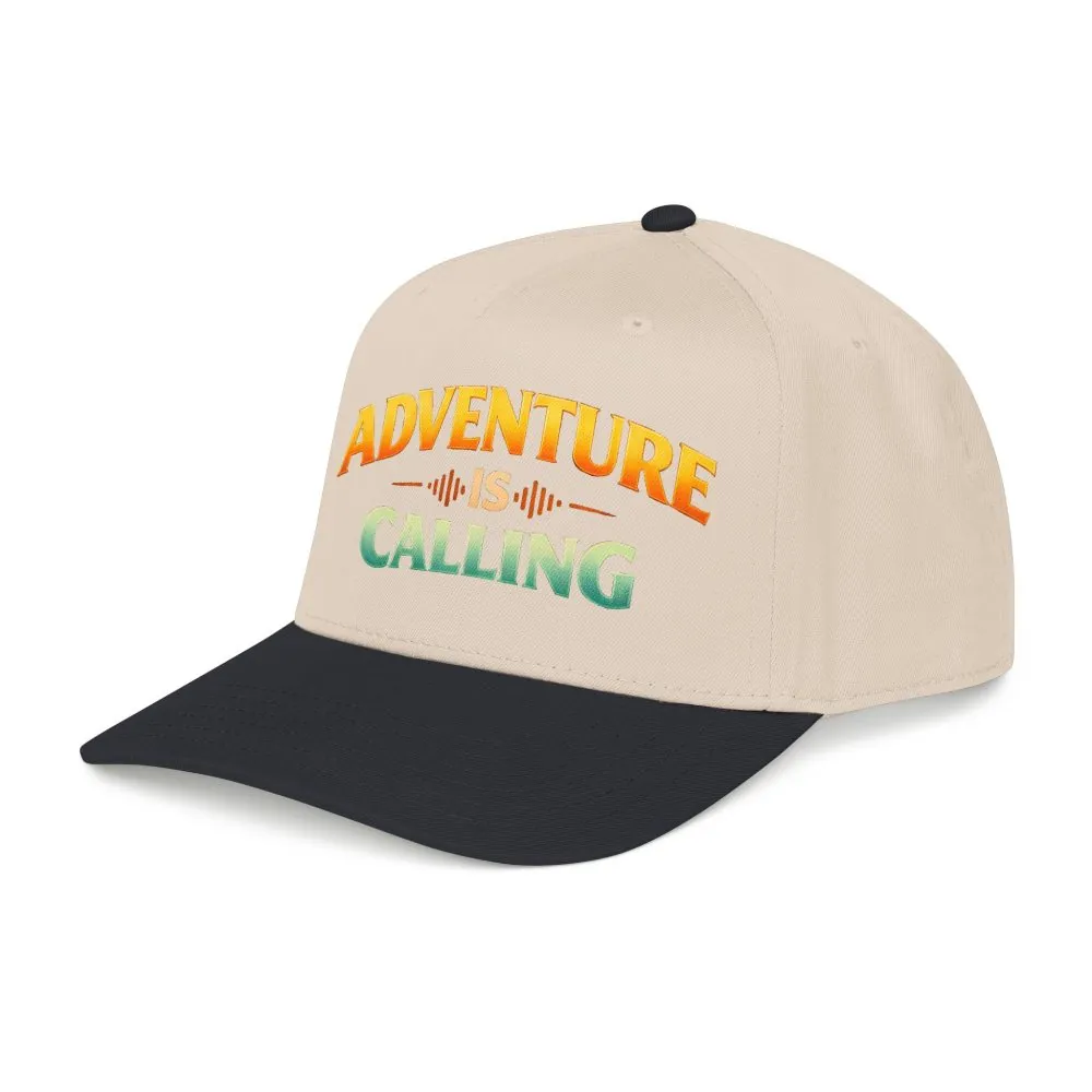 Baseball Cap - "Adventure Is Calling" Design Scenic-Line