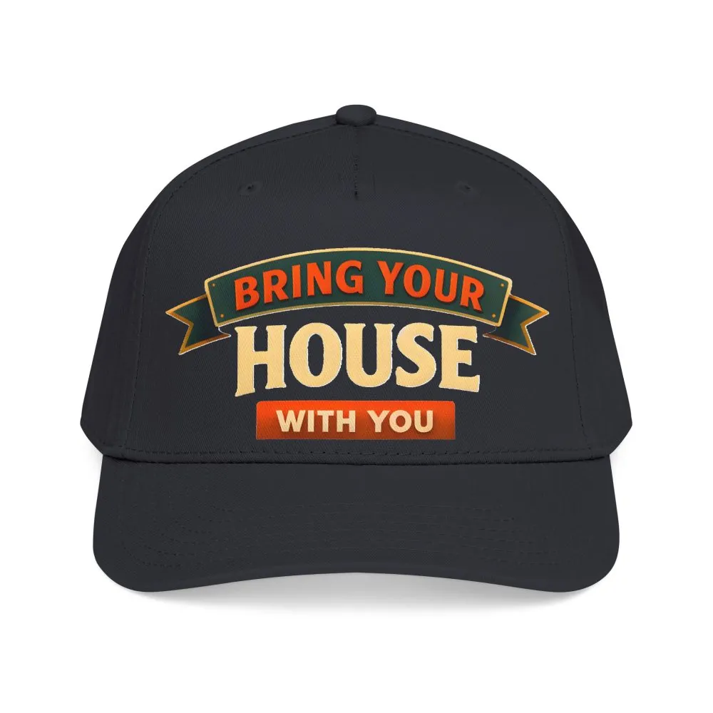 10680359356468634969_2048.jpeg Baseball Cap - "Bring Your House With You" Design Scenic-Line