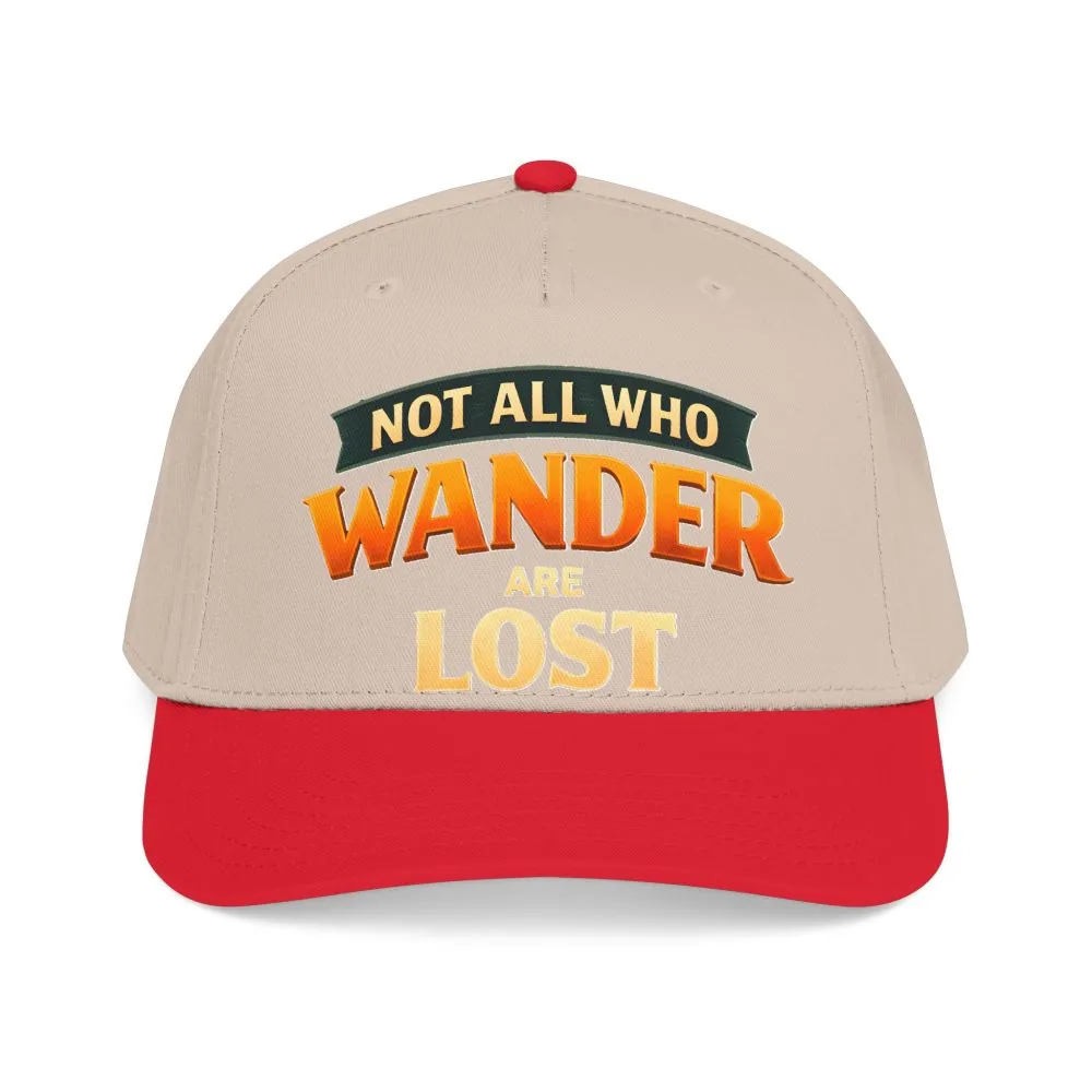 10718487643276399182_2048.jpeg Baseball Cap - "Not All Who Wander Are Lost" Design Scenic-Line