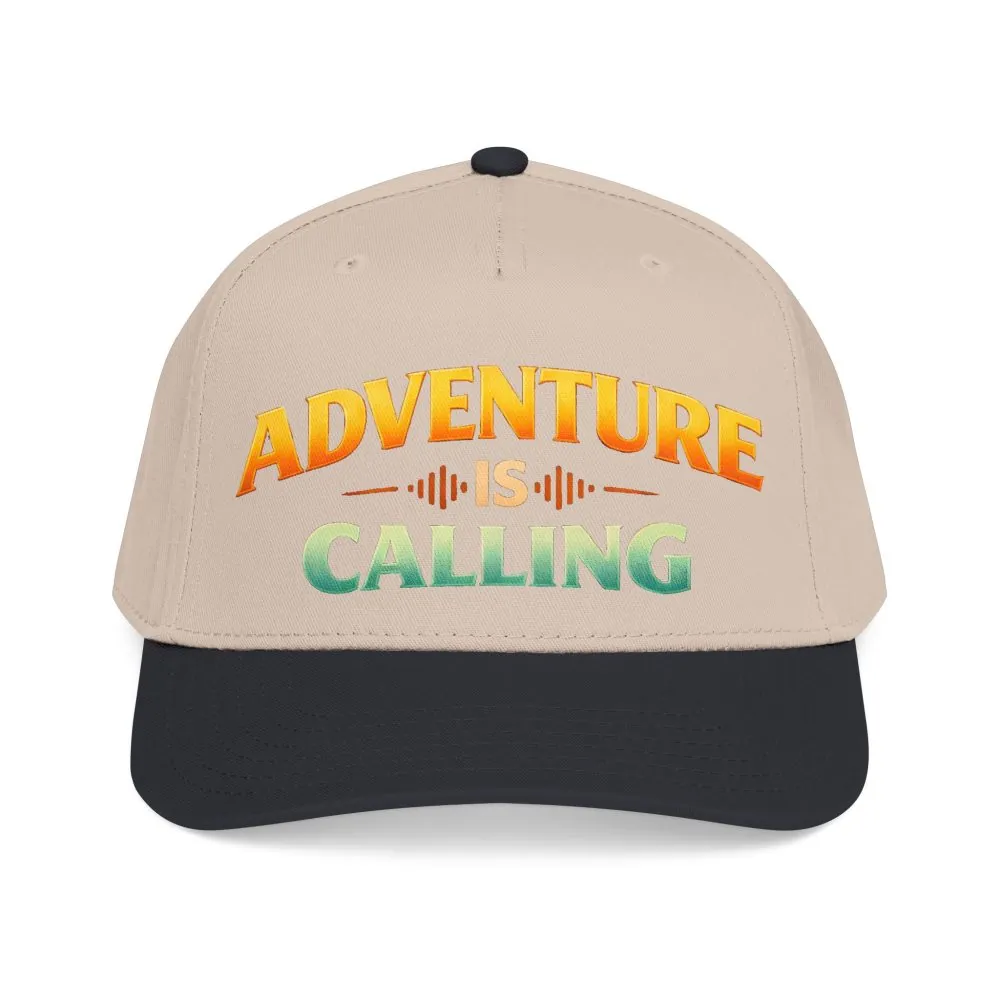 Baseball Cap - "Adventure Is Calling" Design Scenic-Line