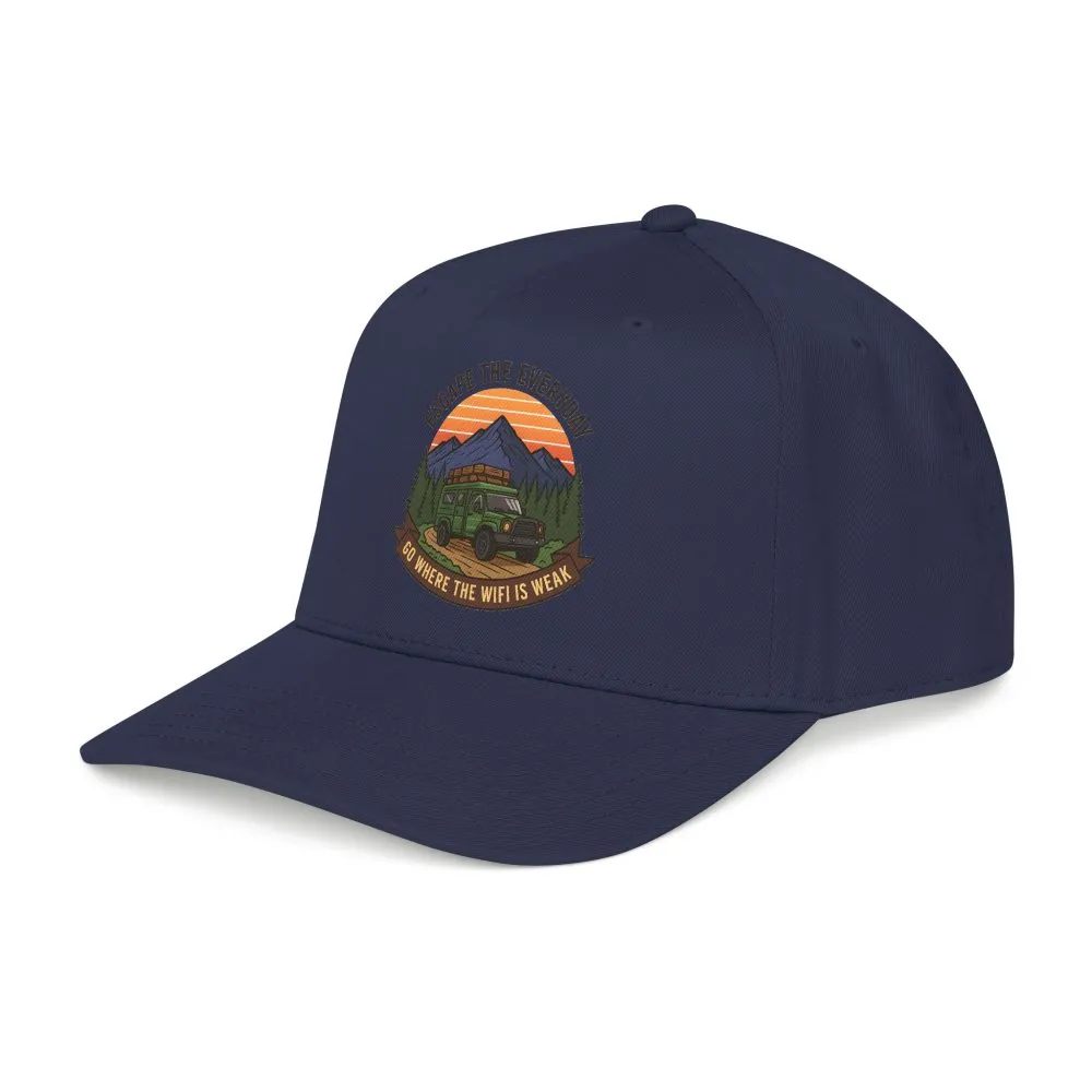 10743713198693518673_2048.jpeg Baseball Cap - 'Escape the Everyday' Off-Road Adventure Hat