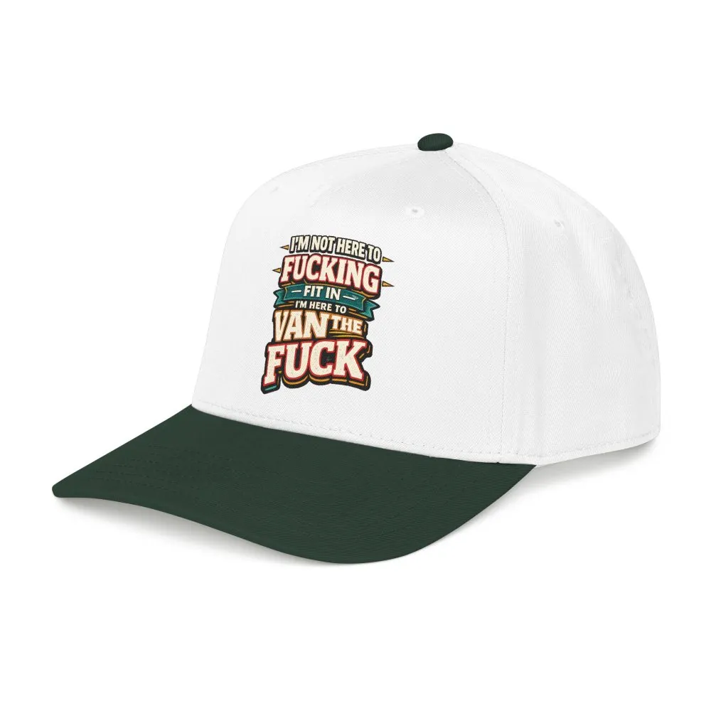 Baseball Cap - "I´m Not Here To Fucking Fit In" Design F**K-Line