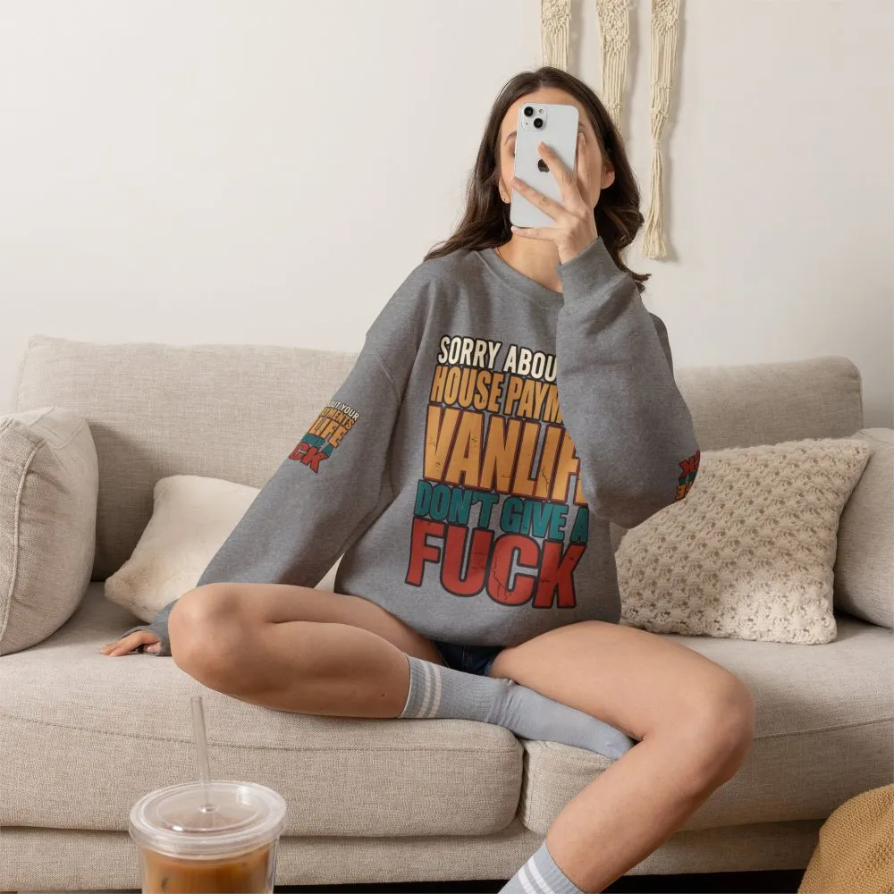 10800726478924329323_2048.jpeg Unisex Heavy Blend™ Crewneck Sweatshirt — "Sorry About Your House Payments" Design F**K-Line