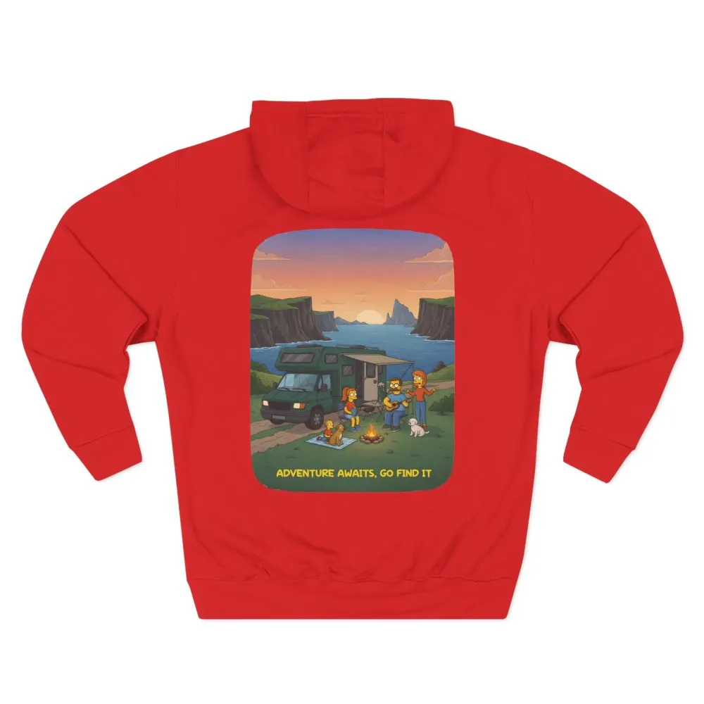 10815231580890559270_2048.jpeg Three-Panel Fleece Hoodie - "Adventure Awaits-Go Find It"" Design Sitcom-Line