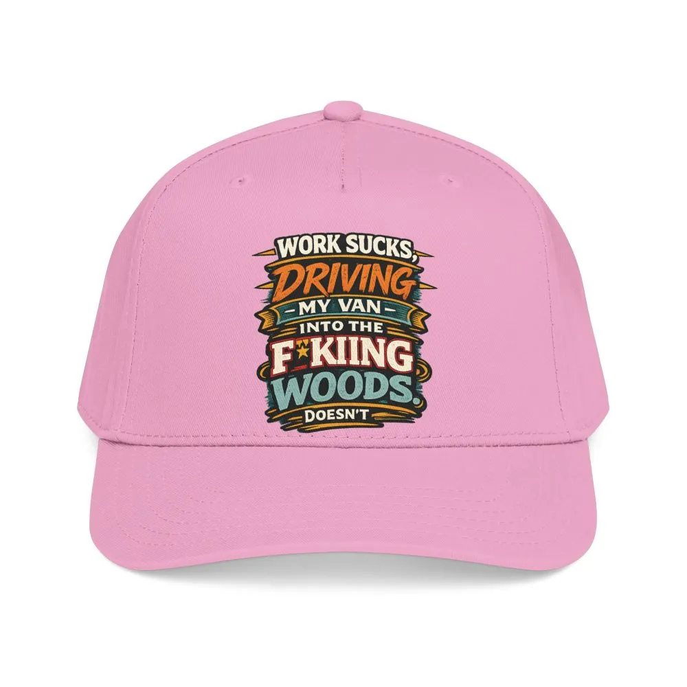 10834148467790083808_2048.jpeg Baseball Cap - "Work Sucks" Design F**K-Line