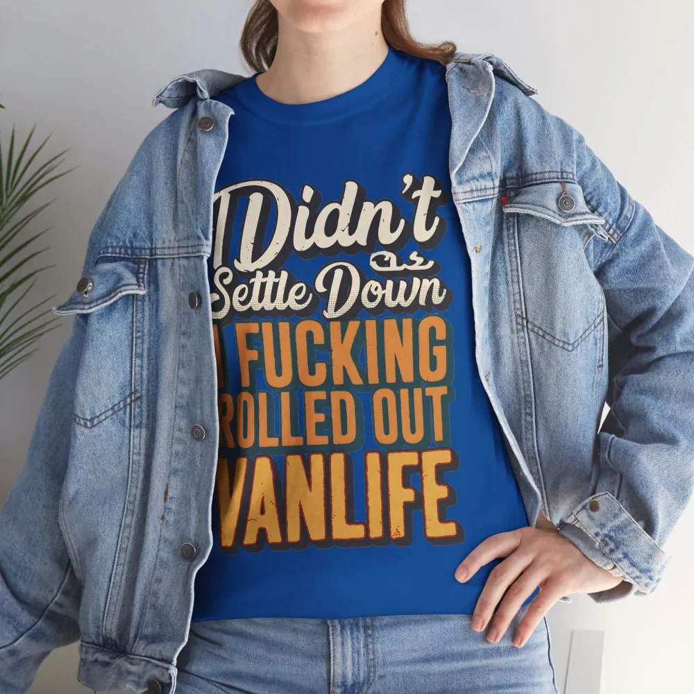 10834694011094347674_2048.jpeg Unisex Heavy Cotton Tee — "Dind´t Settle Down" Design F**K-Line