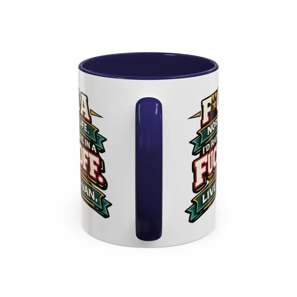 10850728857073469724_2048.jpeg Accent Coffee Mug (11, 15oz) — "Fuck A Normal Life" Design F**K-Line