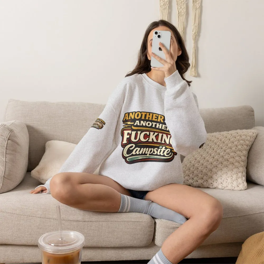 Unisex Heavy Blend™ Crewneck Sweatshirt — "Another Day" Design F**K-Line