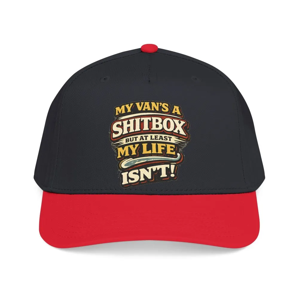Baseball Cap - "My Van`s A Shitbox" Design F**K-Line