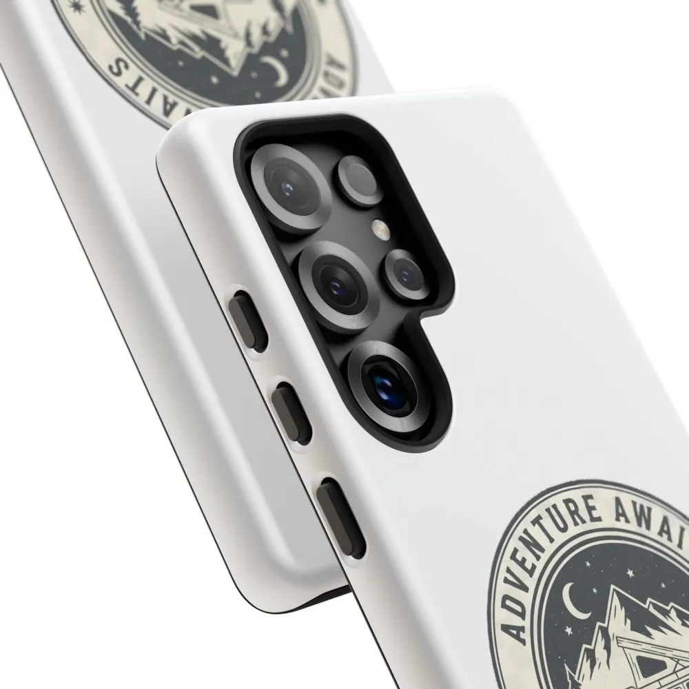 Phone Case — "Adventure Awaits-Go Where You Feel Most Alive" Camper Van Design