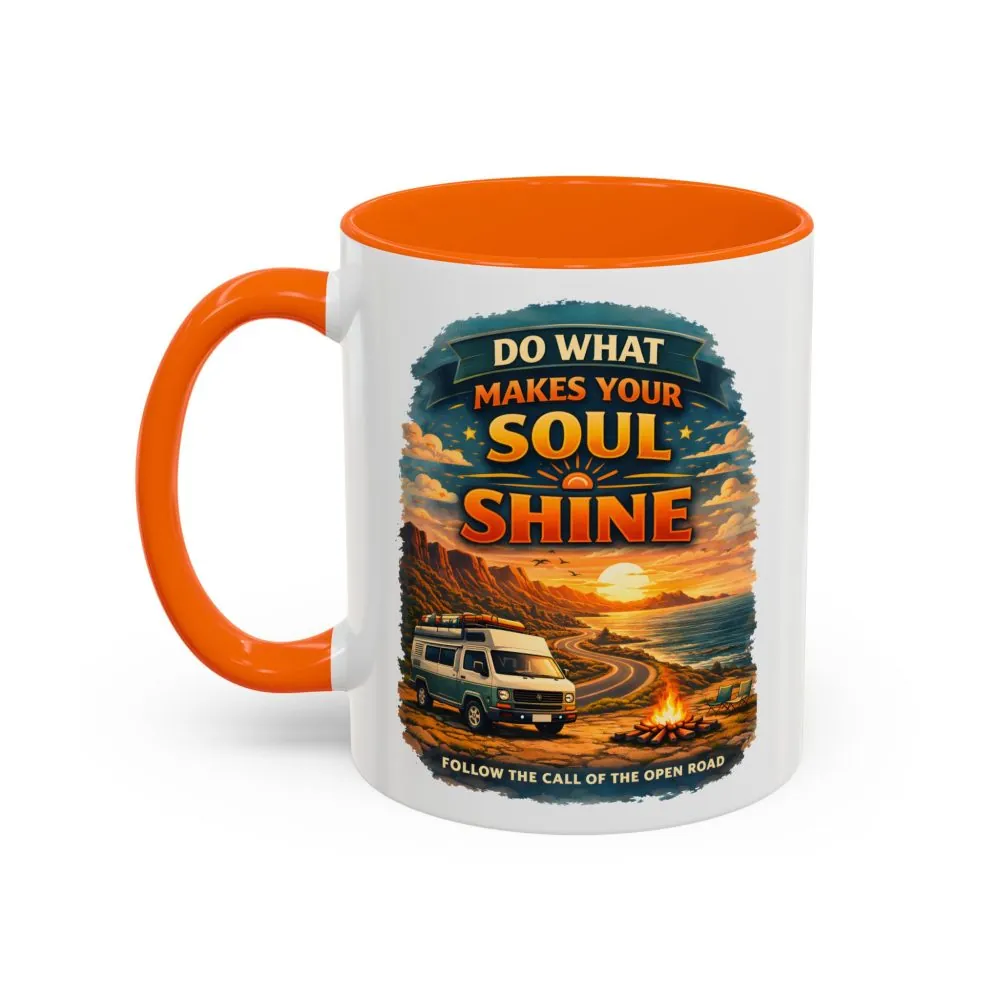 10907895897749479413_2048.jpeg Accent Coffee Mug (11, 15oz) — "Do What Makes Your Soul Shine" Design Scenic-Line