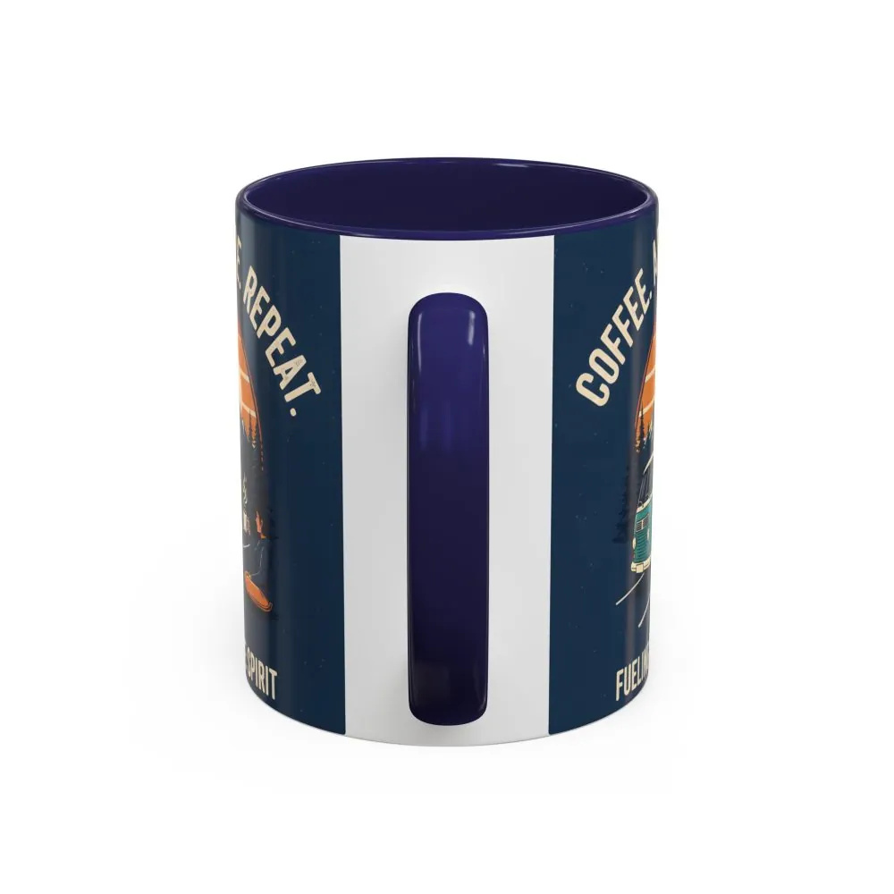1092508405959490299_2048.jpeg Accent Coffee Mug (11, 15oz) - "Coffee. Adventure. Repeat."