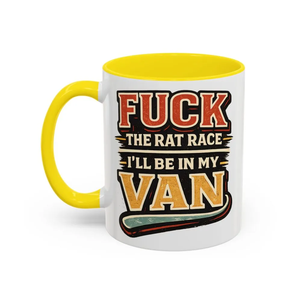 10930173619417131476_2048.jpeg Accent Coffee Mug (11, 15oz) — "Fuck The Rat Race" Design F**K-Line