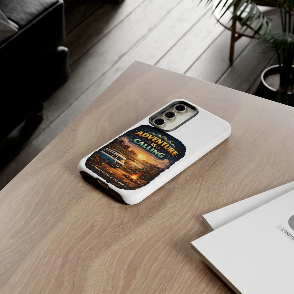 Phone Case — "Adventure Is Calling" (Design Scenic-Line)