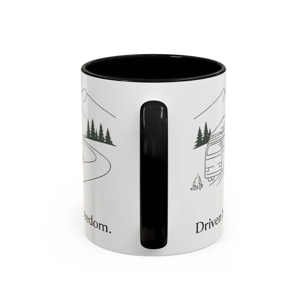 1093085785626304980_2048.jpeg Accent Coffee Mug (11, 15oz) — "Driven By Freedom" Design Minimal-Line