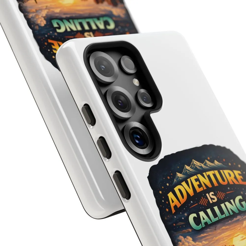 Phone Case — "Adventure Is Calling" (Design Scenic-Line)