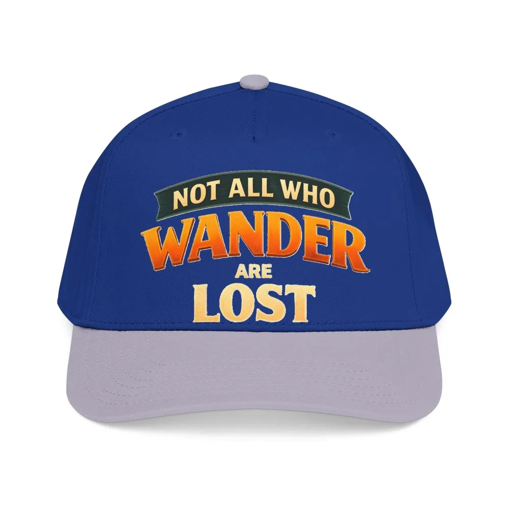 10977651393701594255_2048.jpeg Baseball Cap - "Not All Who Wander Are Lost" Design Scenic-Line
