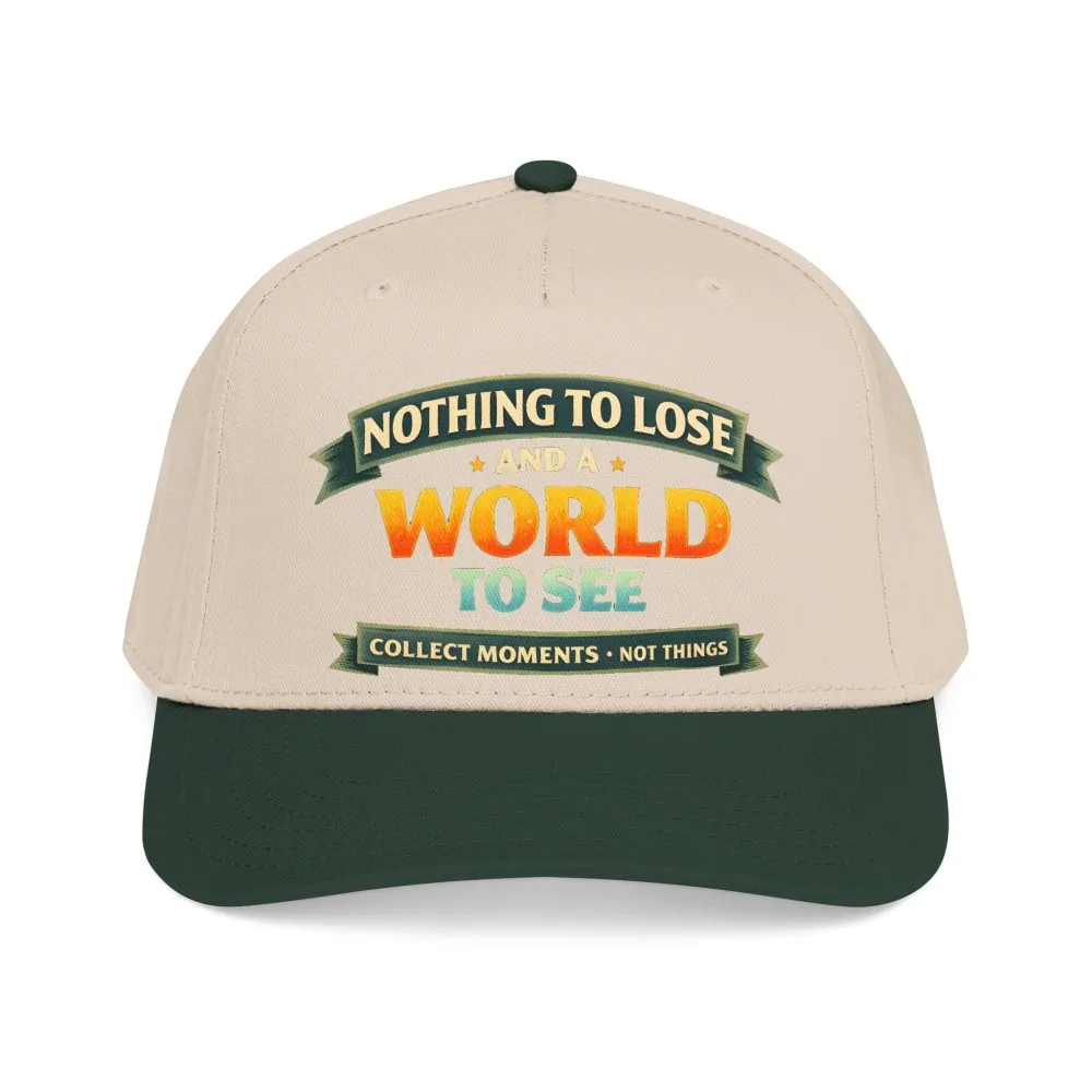 Baseball Cap - "Nothing To Lose" Design Scenic-Line