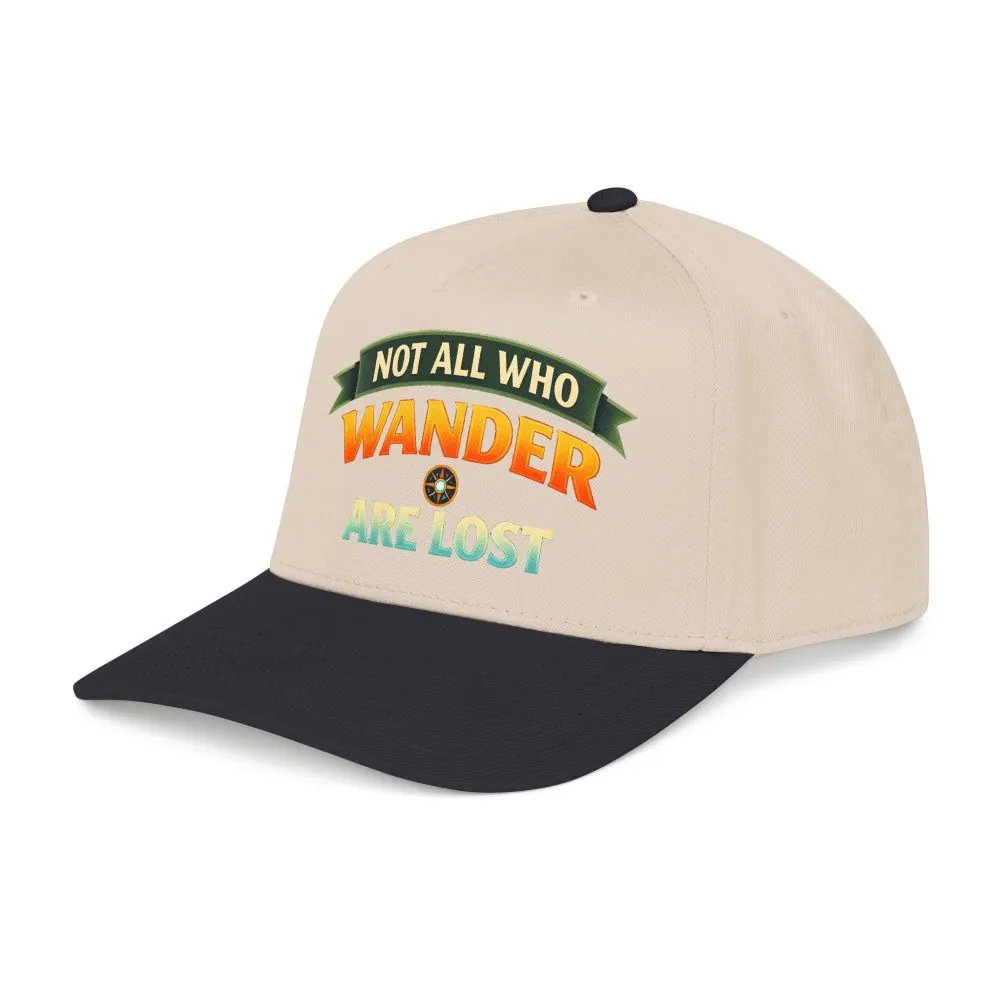 11004054130180738803_2048.jpeg Baseball Cap - "Not All Who Wander Are Lost" Design Scenic-Line
