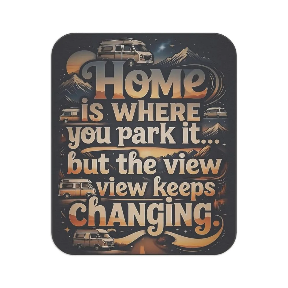 11044105541171514867_2048.jpeg Picnic Blanket — "Home Is Where You Park It -But The View keep Changing" Vintage Camper Outdoor Blanket