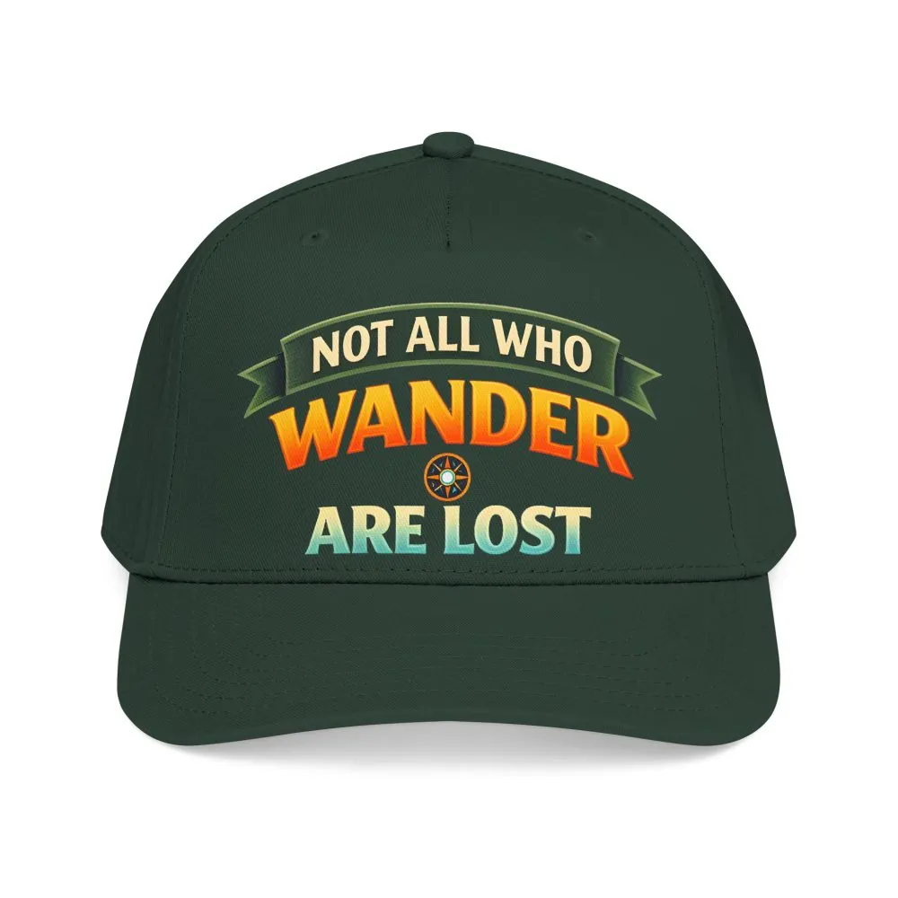 11070629433383551880_2048.jpeg Baseball Cap - "Not All Who Wander Are Lost" Design Scenic-Line