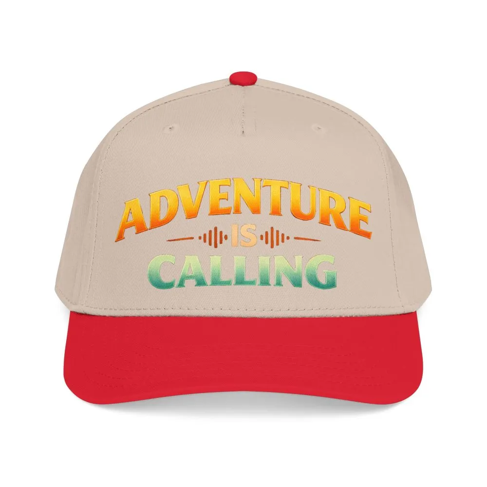 Baseball Cap - "Adventure Is Calling" Design Scenic-Line