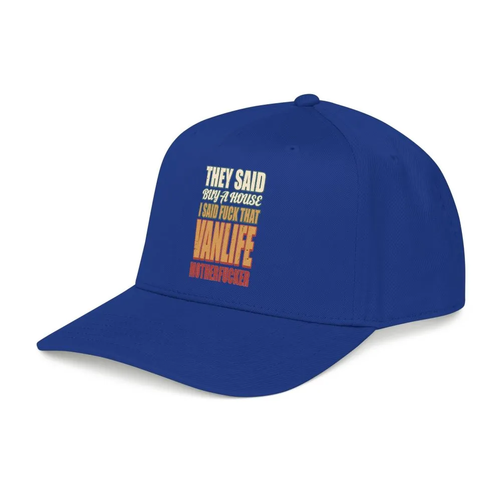 11101326239412346077_2048.jpeg Baseball Cap - "They Said Buy A House" Design F**K-Line