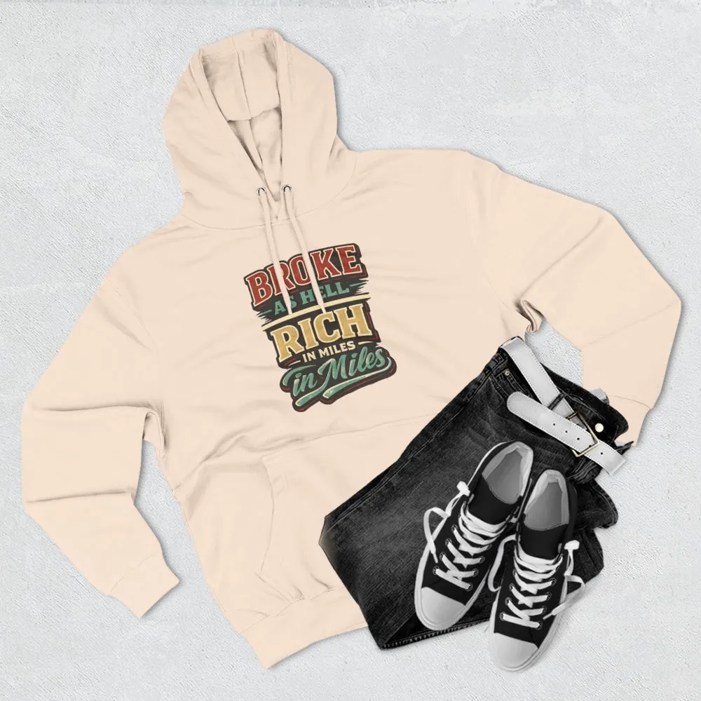 11110285769873657862_2048.jpeg Three-Panel Fleece Hoodie - "Broke As Hell" Design F**K-Line