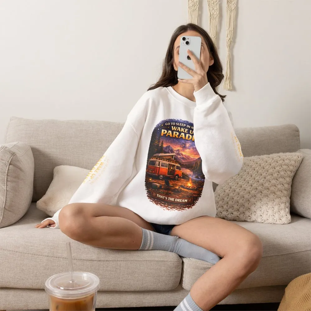 11165880385356974921_2048.jpeg Unisex Heavy Blend™ Crewneck Sweatshirt — "Go To Sleep Nature " Design Scenic-Line