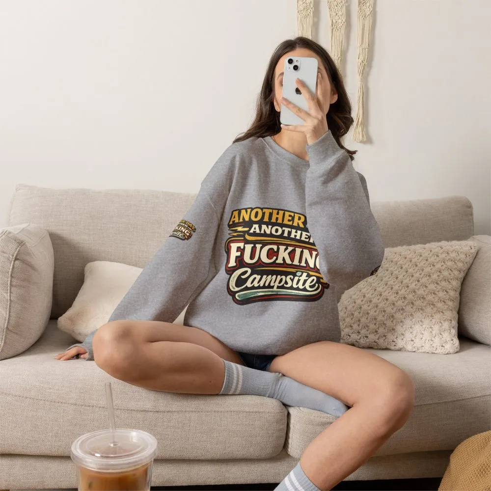 Unisex Heavy Blend™ Crewneck Sweatshirt — "Another Day" Design F**K-Line