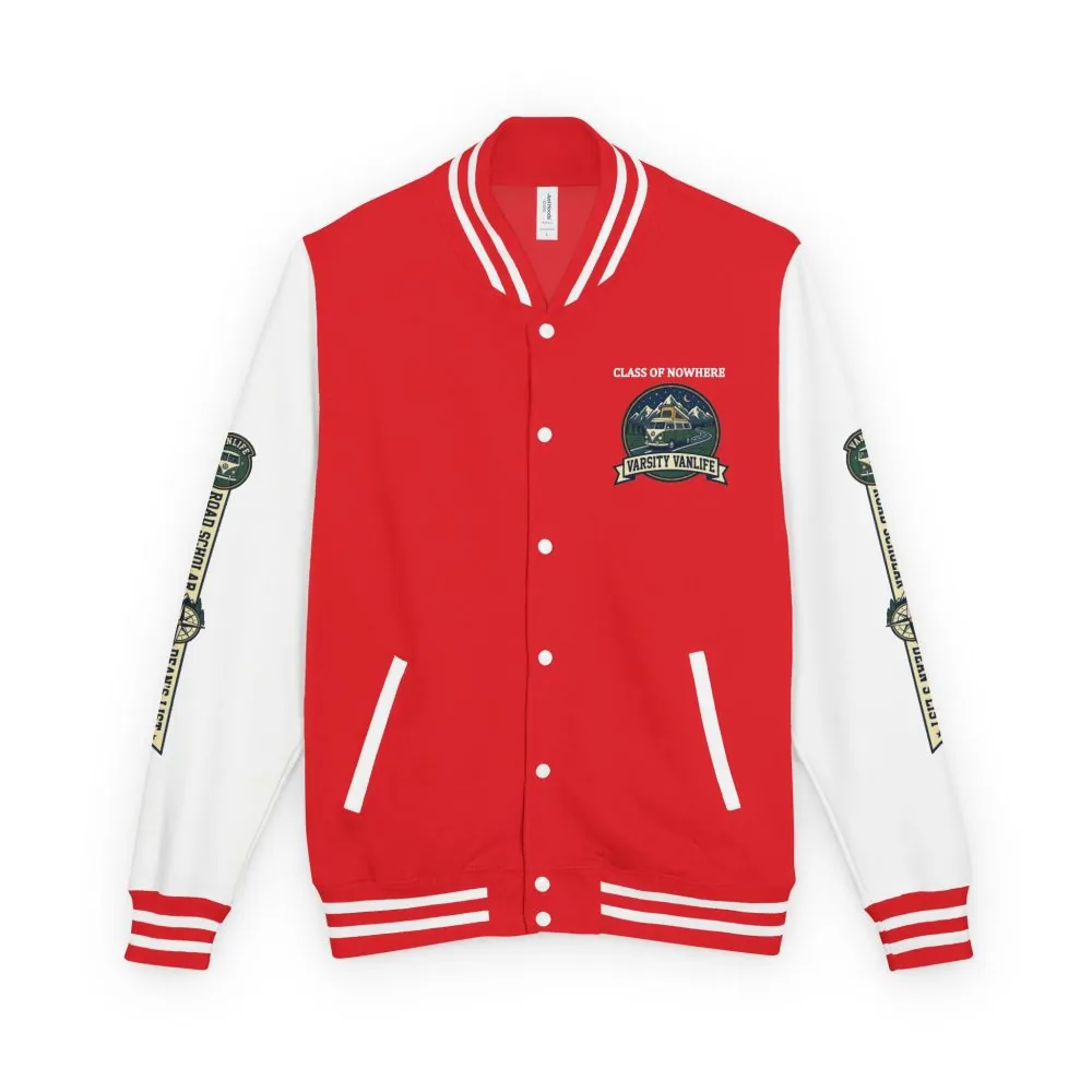 11238664166217449502_2048.jpeg Unisex Heavyweight Letterman Jacket (Awdis) —"Adventure Academy" Road Trip Team Varsity Jacket