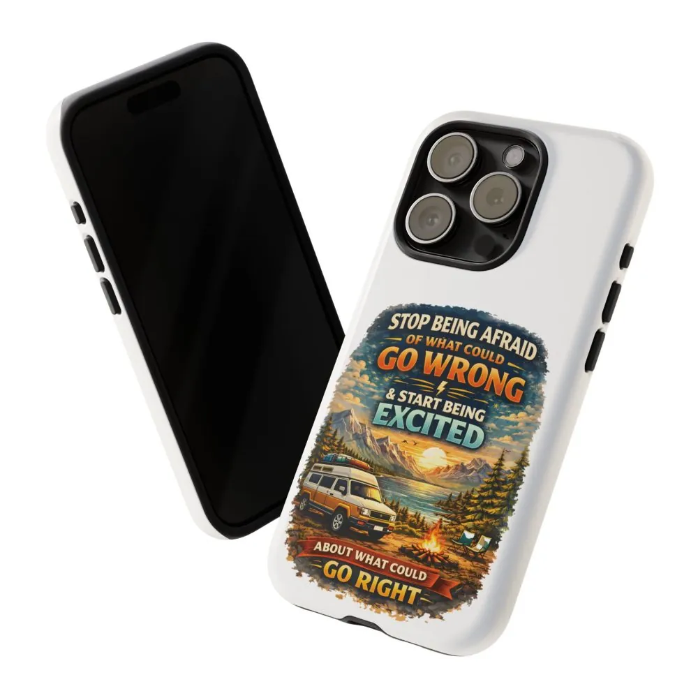 11241881759473224338_2048.jpeg Phone Case — "Stop Being Afraid" (Design Scenic-Line)