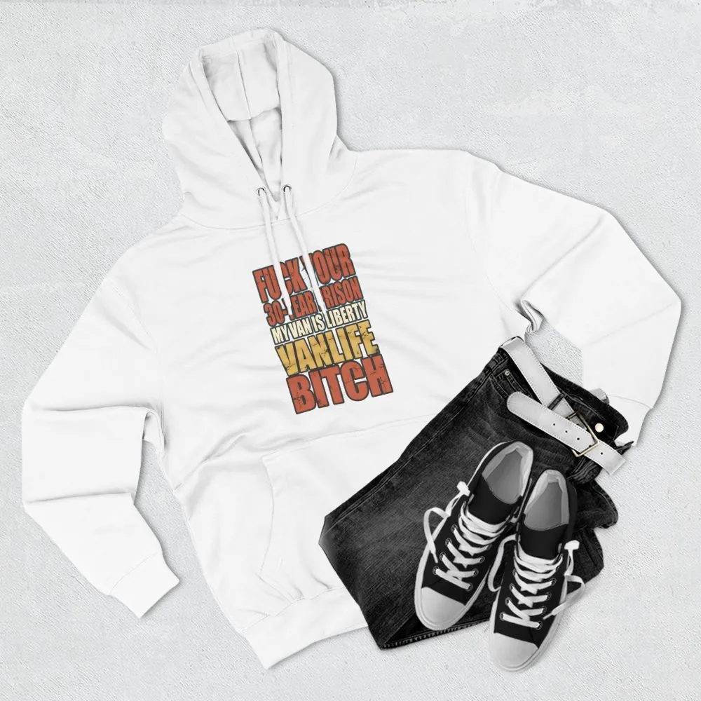 11256263426027095663_2048.jpeg Three-Panel Fleece Hoodie - "Fuck Your 30 Year" Design F**K-Line