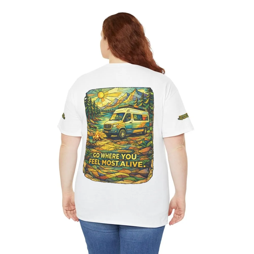 11258188044443251580_2048.jpeg Unisex Heavy Cotton Tee — "Go Where You Feel Most Alive" Design Cubic-Line
